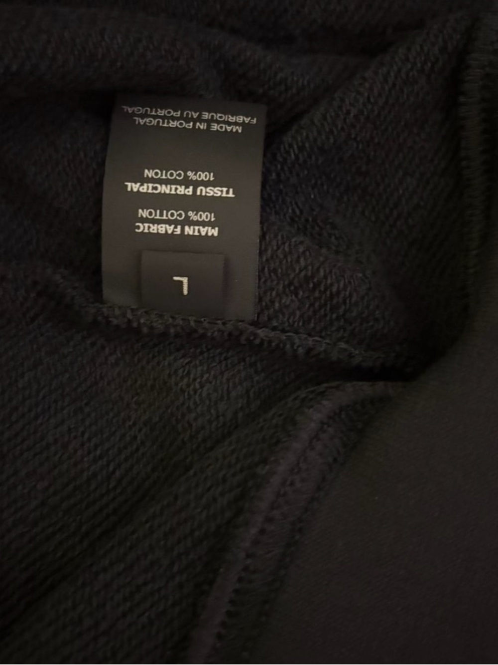Vetements Black Hoodie with Embroidered Logo - Picture 5 of 6